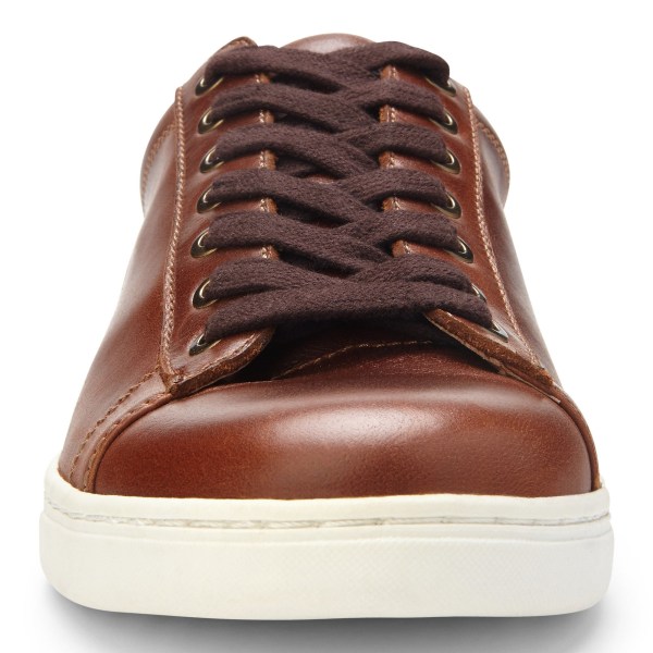 Vionic Casual Shoes Ireland - Baldwin Lace up Sneaker Dark Brown - Mens Shoes Ireland | MRCJZ-6431